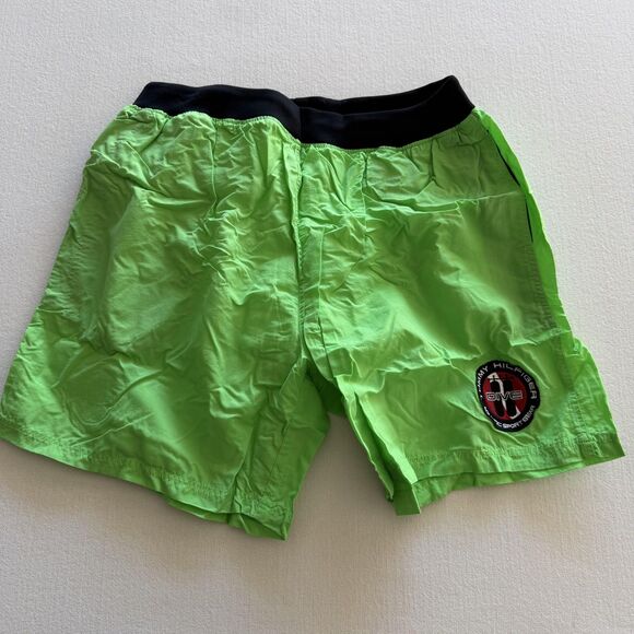 Tommy Hilfiger Other - Tommy Hilfiger Swim Shorts Mens XL Green Dive Logo Trunks Mesh Lined Quick Dry